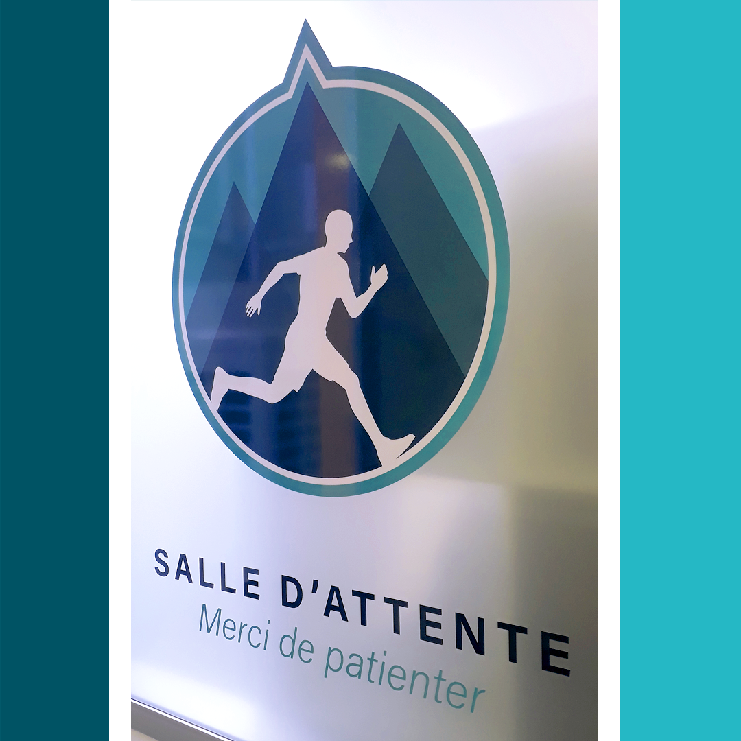 Signalétique intérieure Pôle Sport Santé